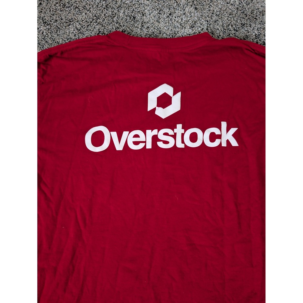 Stewart-Haas Racing Overstock Ford Performance Red Team Issued T-Shirt Mens M - Picture 3 of 5